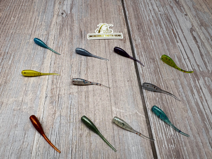 1.2" Micro Crappie lures
